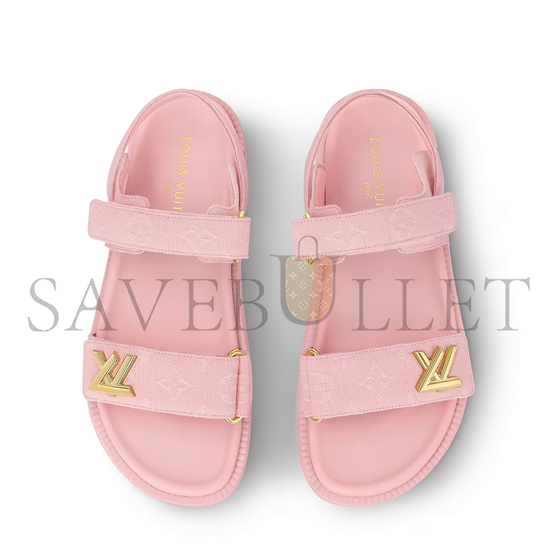 l0vis Vvtt0n lv sunset flat comfort sandal 1adide